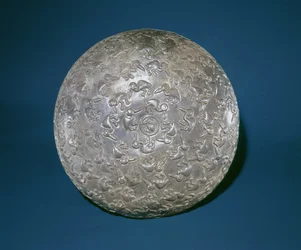 Base di una ciotola di argento battuto, stile Chimu